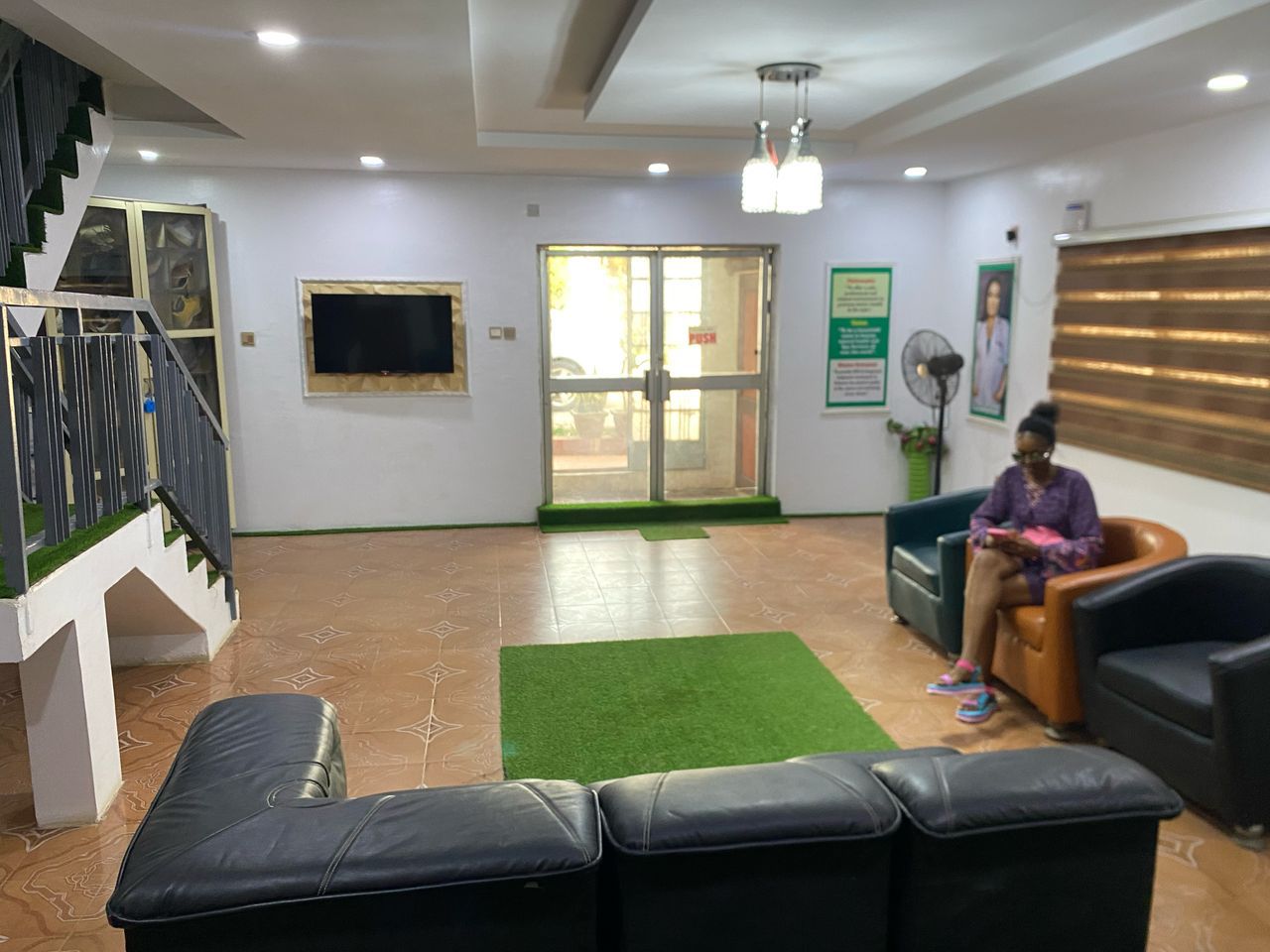 D-Ril Spa reception lounge in New Bodija, Ibadan